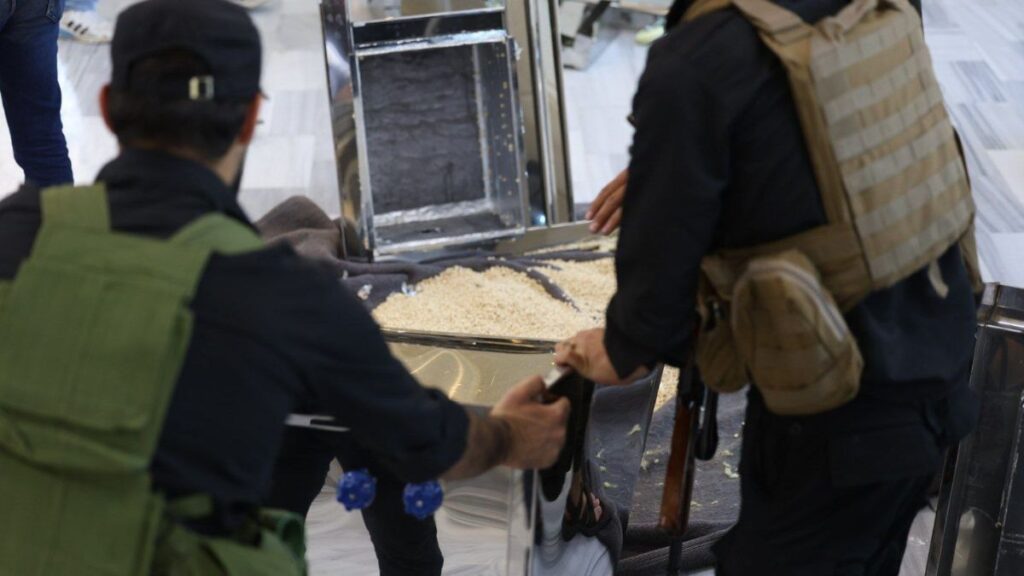 Captagon smuggling from Syria to Jordan