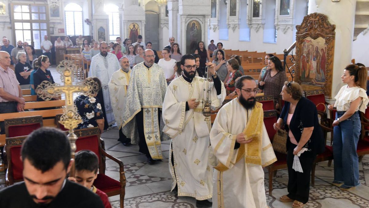 Vespers service marking the Feast of the Dormition of the Virgin Mary at the Mariamite Cathedral – August 14, 2025 (Mariamite/Facebook)