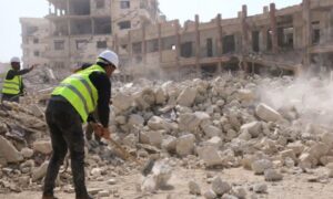 Reconstruction of a school in Harasta, Rural Damascus – July 31, 2025 (Directorate of Education)