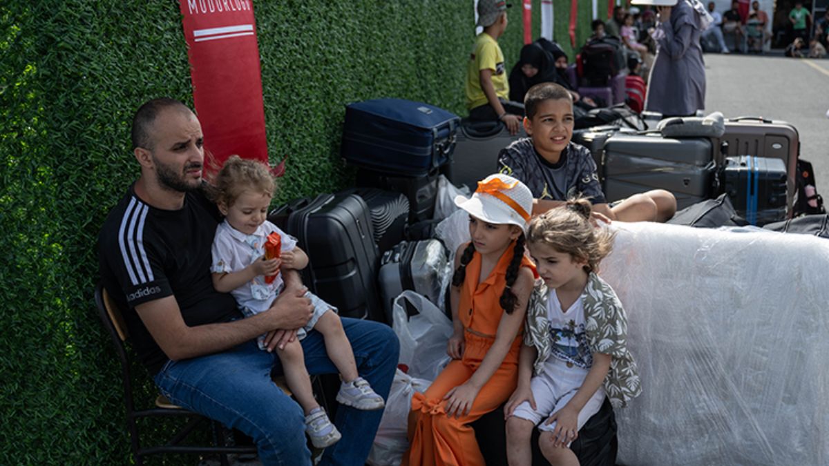 A Syrian family returning from Turkey to Syria – August 18, 2025 (Anadolu)