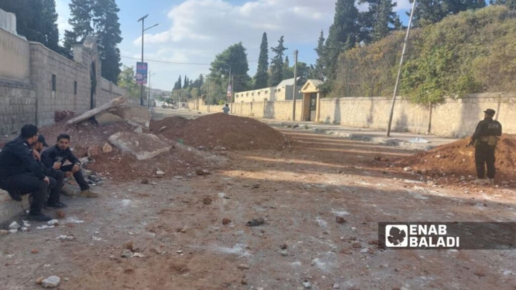 SDF accuses the Syrian government of targeting one of its points