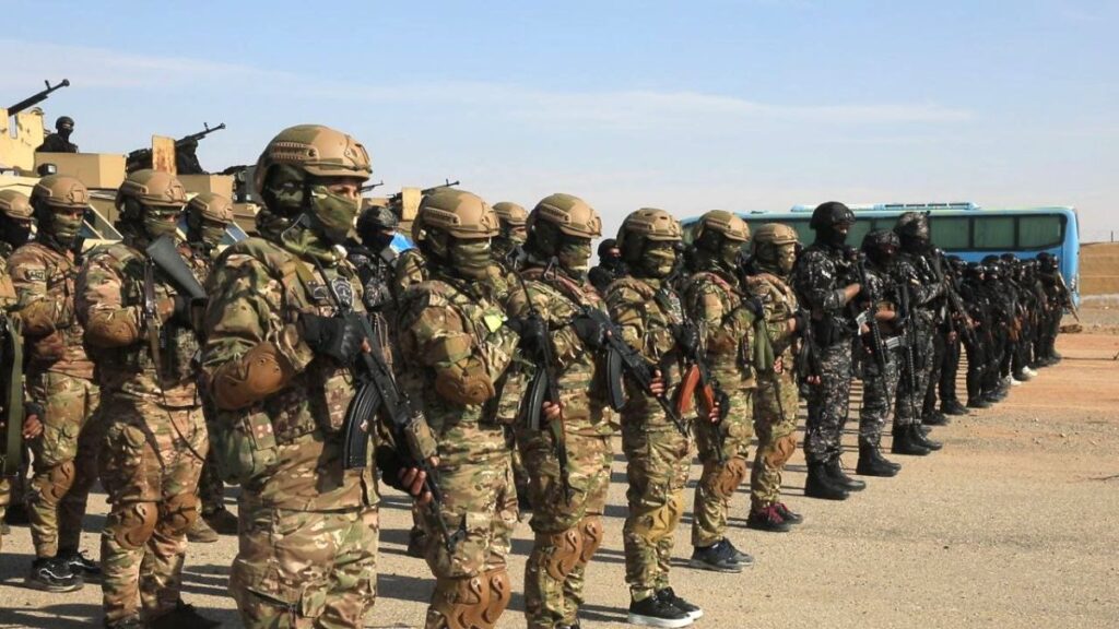 SDF forces announce the results of a campaign against the Islamic State group – February 4, 2025 (SDF Media Center)