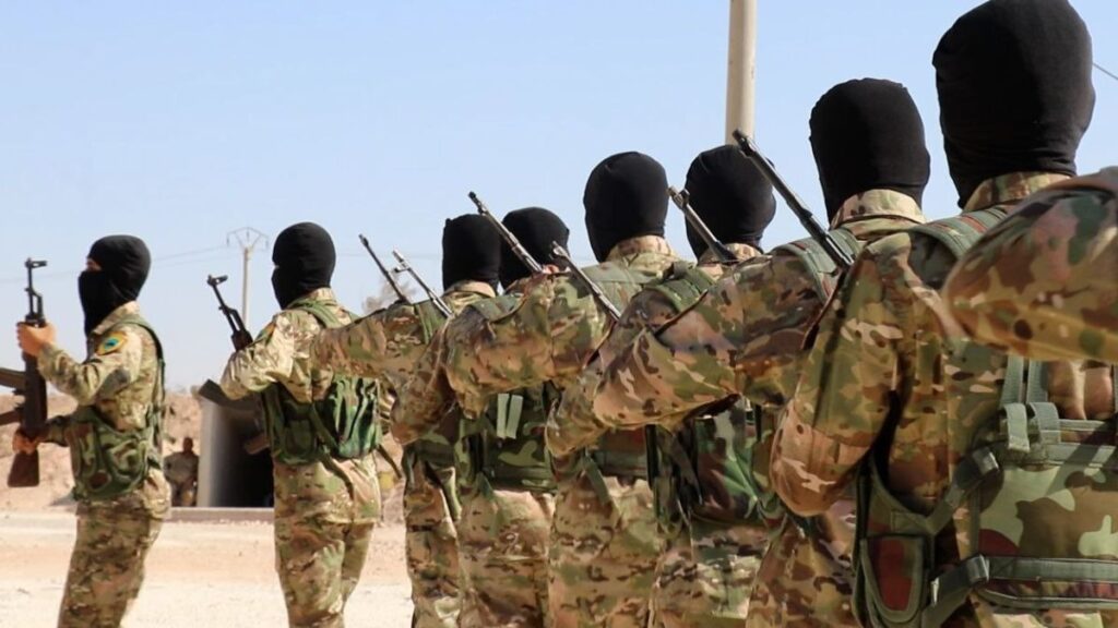 Members of the Syrian Democratic Forces (SDF) during a graduation ceremony for a training course – August 12, 2025 (SDF Media Center)