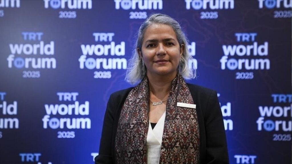 Karla Quintana, head of the UN-affiliated Independent Institution on Missing Persons in Syria (IIMP), November 4, 2025 (Anadolu Agency).