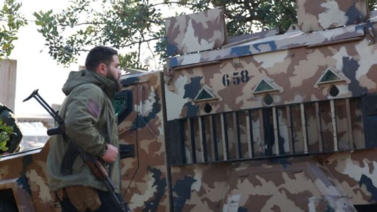 Syria’s Interior Ministry carries out a security operation in Jableh, Latakia countryside, 24 December 2025 (Interior Ministry)