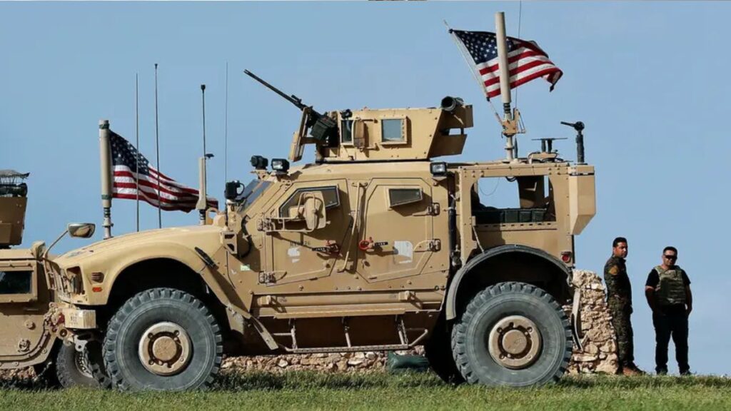 US military patrol in Syria, 13 December 2025 (DW)