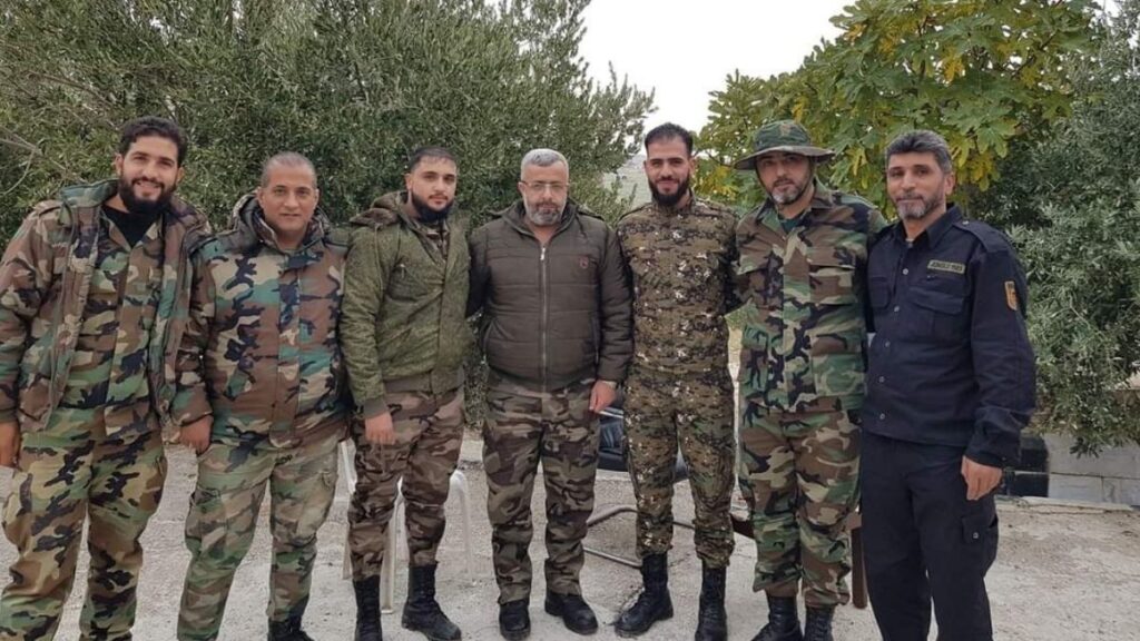 Former commander of Brigade 42 Special Forces in the former Syrian army, Ghiyath Dalla, 2022 (al-Istiqlal Newspaper)