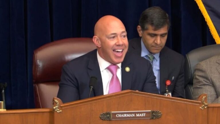 Chairman of the US House Committee on Foreign Affairs, Republican Representative Brian Mast, 10 February 2026 (US House Committee on Foreign Affairs)