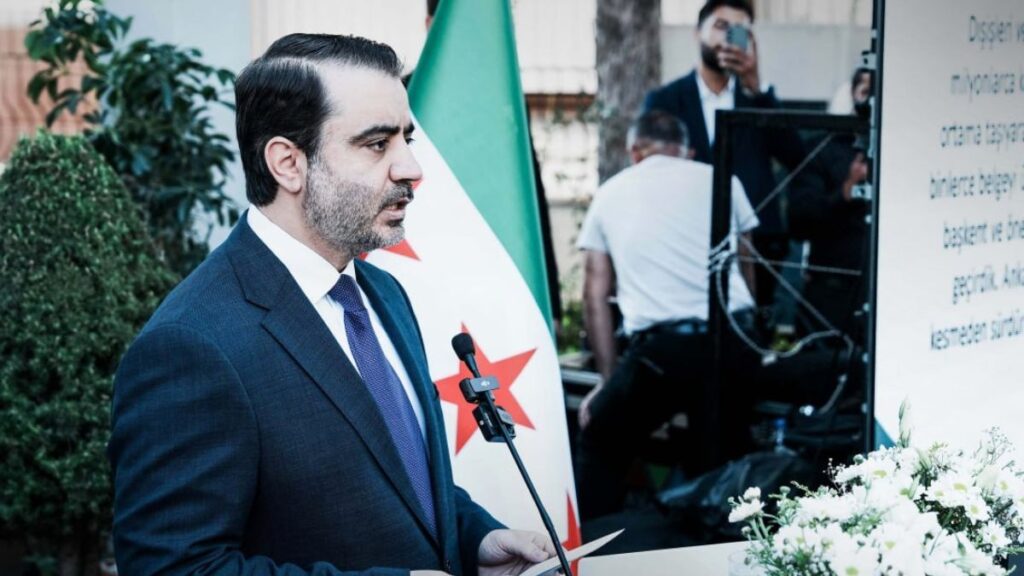 Syrian Foreign Minister Asaad al-shaibani opens the Syrian consulate in Turkey’s Gaziantep province, June 11, 2026 (SANA)
