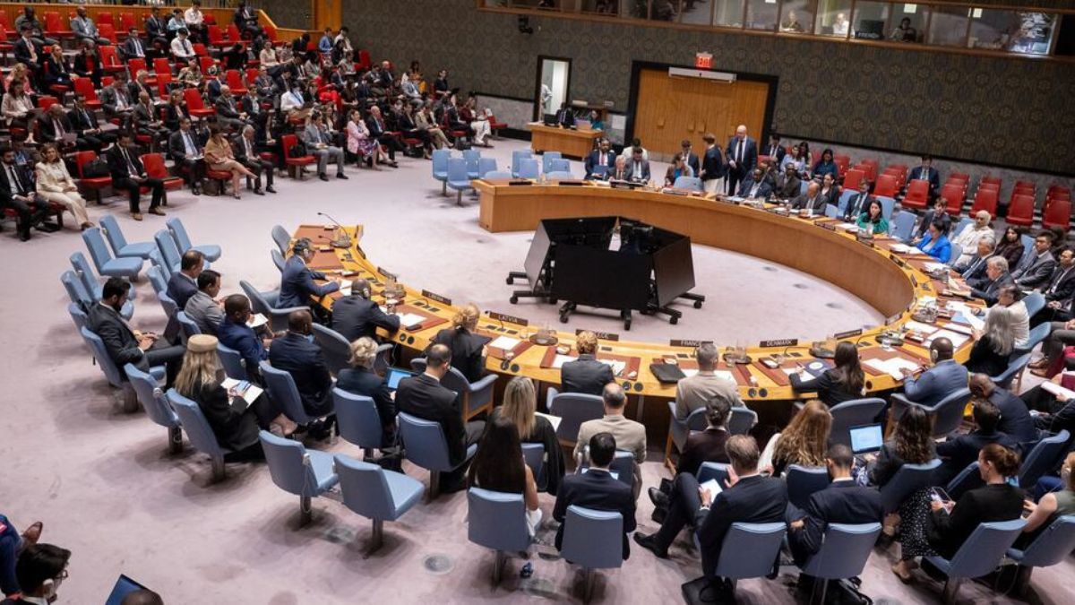 The UN Security Council holds a session on Syria, June 22, 2026. (United Nations)