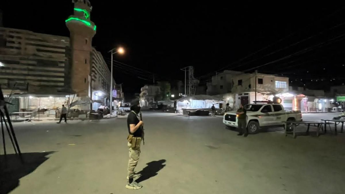 Security forces deployed in Palmyra after security tension, June 16, 2026 (Homs Media Directorate / Facebook)