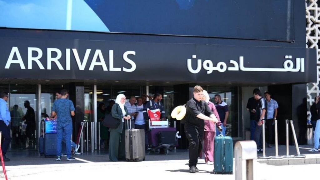 Passenger movement at Damascus International Airport, June 18, 2026 (General Authority of Civil Aviation and Air Transport)