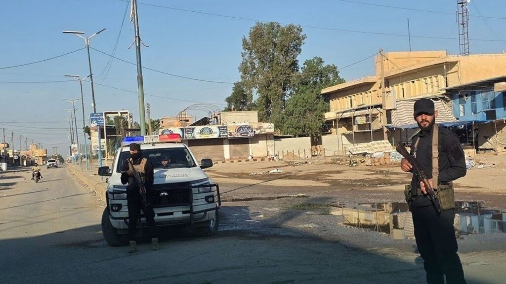 Internal Security Forces in the neighborhoods of al-Hasakah city, May 27, 2026. (al-Hasakah Governorate)