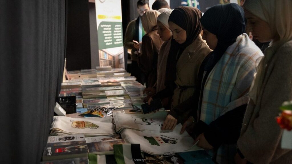 Syrian students in Essen, western Germany, celebrate the first anniversary of Syria’s liberation, December 14, 2025. (SANA)