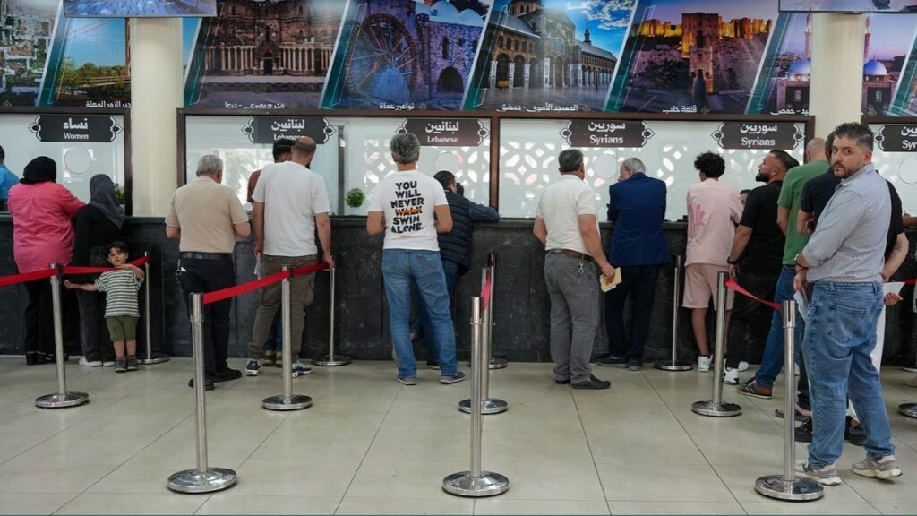 The General Authority for Border Crossings and Customs explains the number of Syrians returning from Lebanon, June 2, 2026. (General Authority for Border Crossings and Customs)