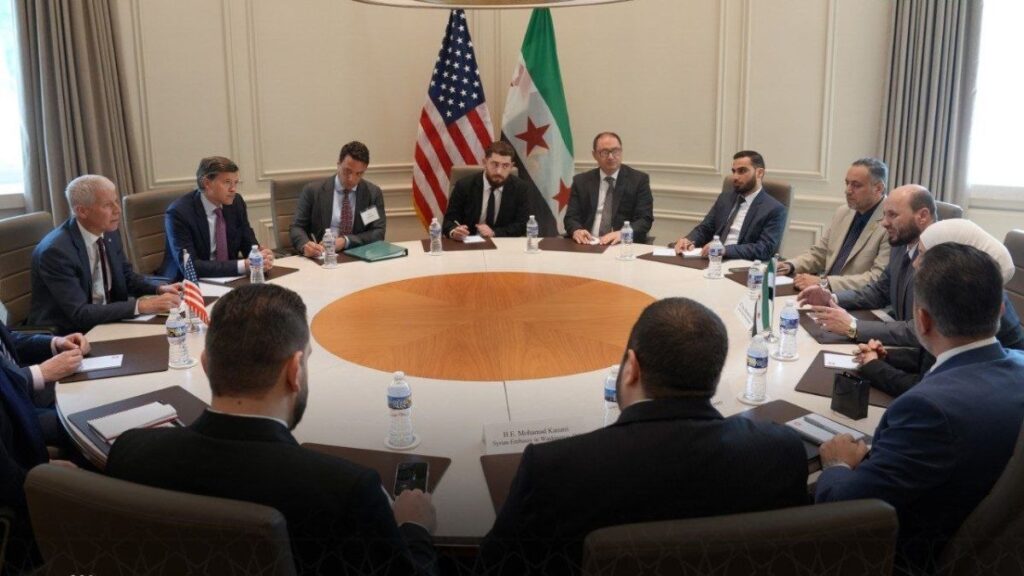 Syrian, US talks to strengthen partnerships in the energy sector, June 8, 2026. (Ministry of Energy)