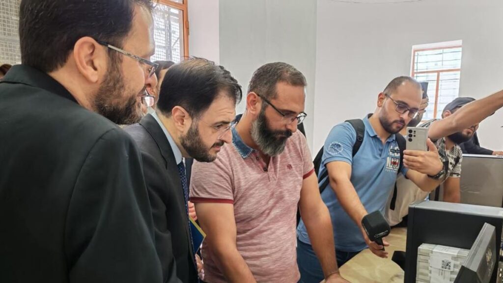 The Ministry of Communications restricts access to gambling and betting websites in Syria, June 14, 2026. (Ministry of Communications)