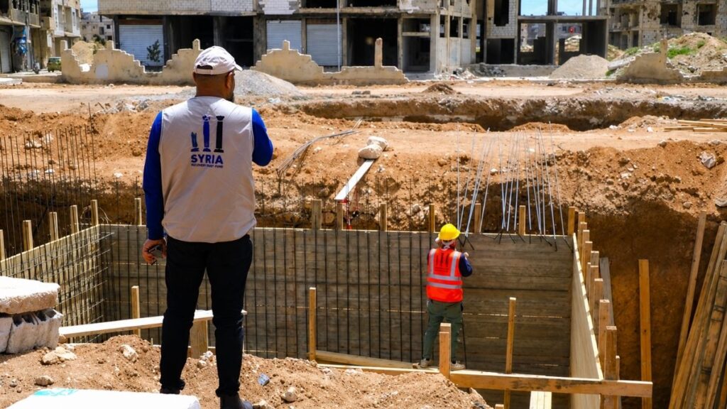 One of the Syria Recovery Trust Fund’s projects in Syria, July 29, 2026. (Syria Recovery Trust Fund)