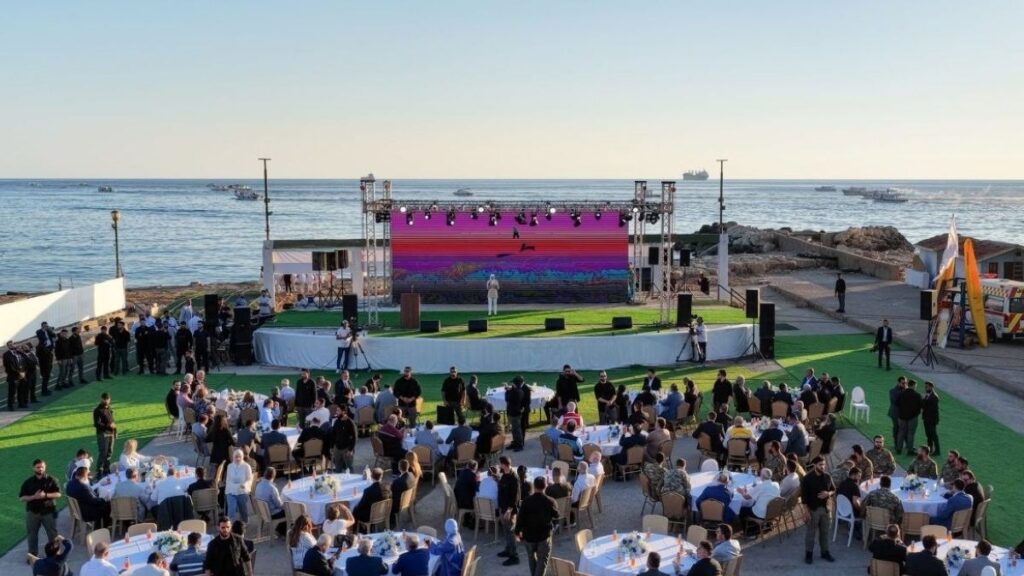 The opening of Syria’s summer tourism season, attended by President Ahmed al-Sharaa, in Tartous (western Syria), June 8, 2026. (Syrian Ministry of Tourism)