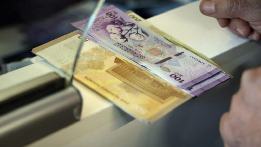 Banknotes from Syria’s new currency, July 30, 2026. (SANA)