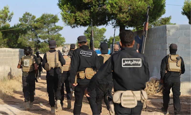 Security operation against ISIS in Aleppo, July 28, 2026 (Internal Security Forces).