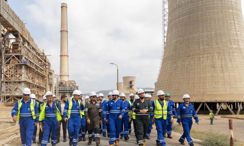 Syrian Petroleum Company Chairman Youssef Qablawi inspects overhaul work at Baniyas refinery, Sept. 8, 2026 (Syrian Petroleum Company) Syrian Petroleum Company Chairman Youssef Qablawi inspects overhaul work at Baniyas refinery, Sept. 8, 2026 (Syrian Petroleum Company)