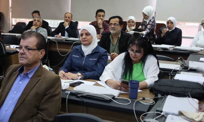The Syrian Engineers Syndicate holds a training course for environmental impact assessment experts, November 10, 2025 (Syrian Engineers Syndicate).