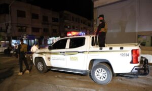 Internal Security Forces deployed to enhance public safety and strengthen security and stability in Hama countryside, October 13, 2026 (Hama General Security Correspondent)